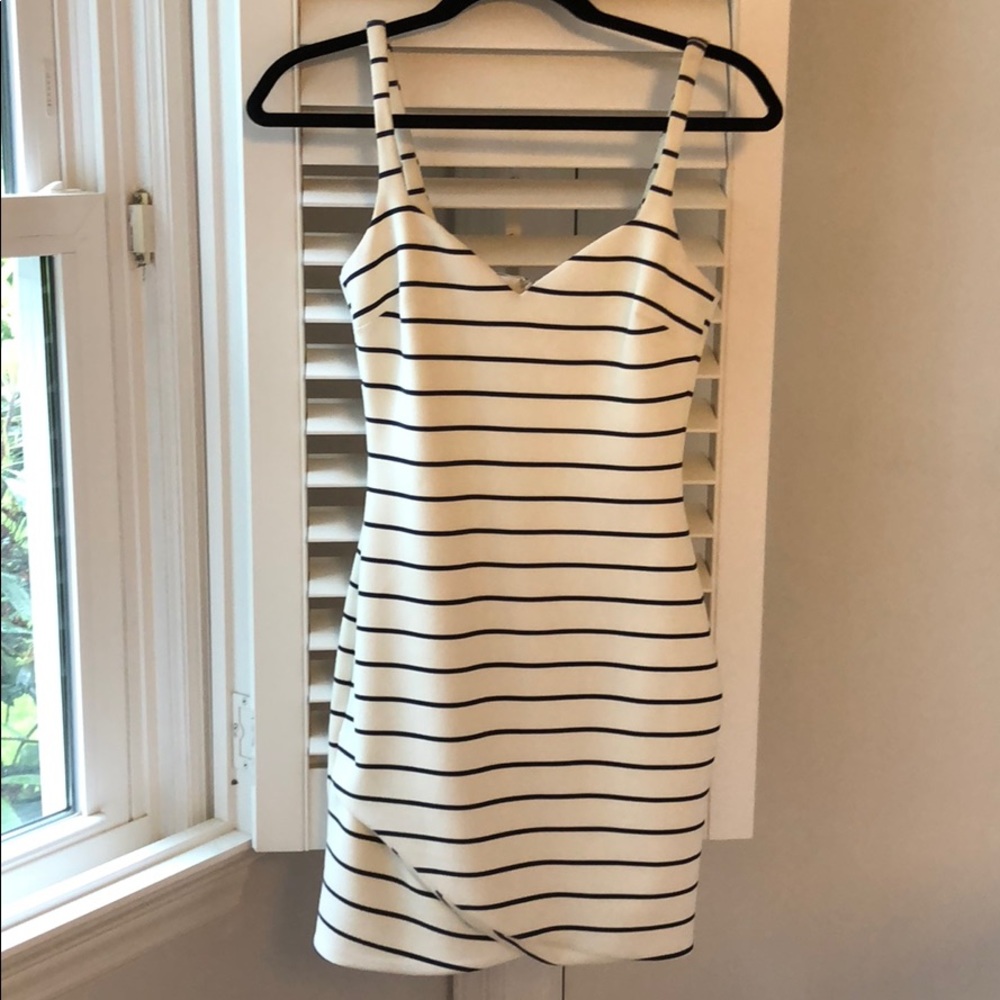 LIKELY Striped Fairbanks Dress